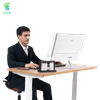 Sit To Stand Manual Hand Crank Height Adjustable Standing Desk