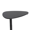 Gas Spring Desk Height Adjustable with Drop Shape Desktop