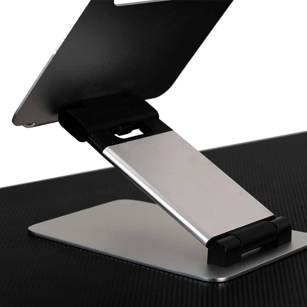 Height Adjustable Sit Stand Converter Laptop Holder