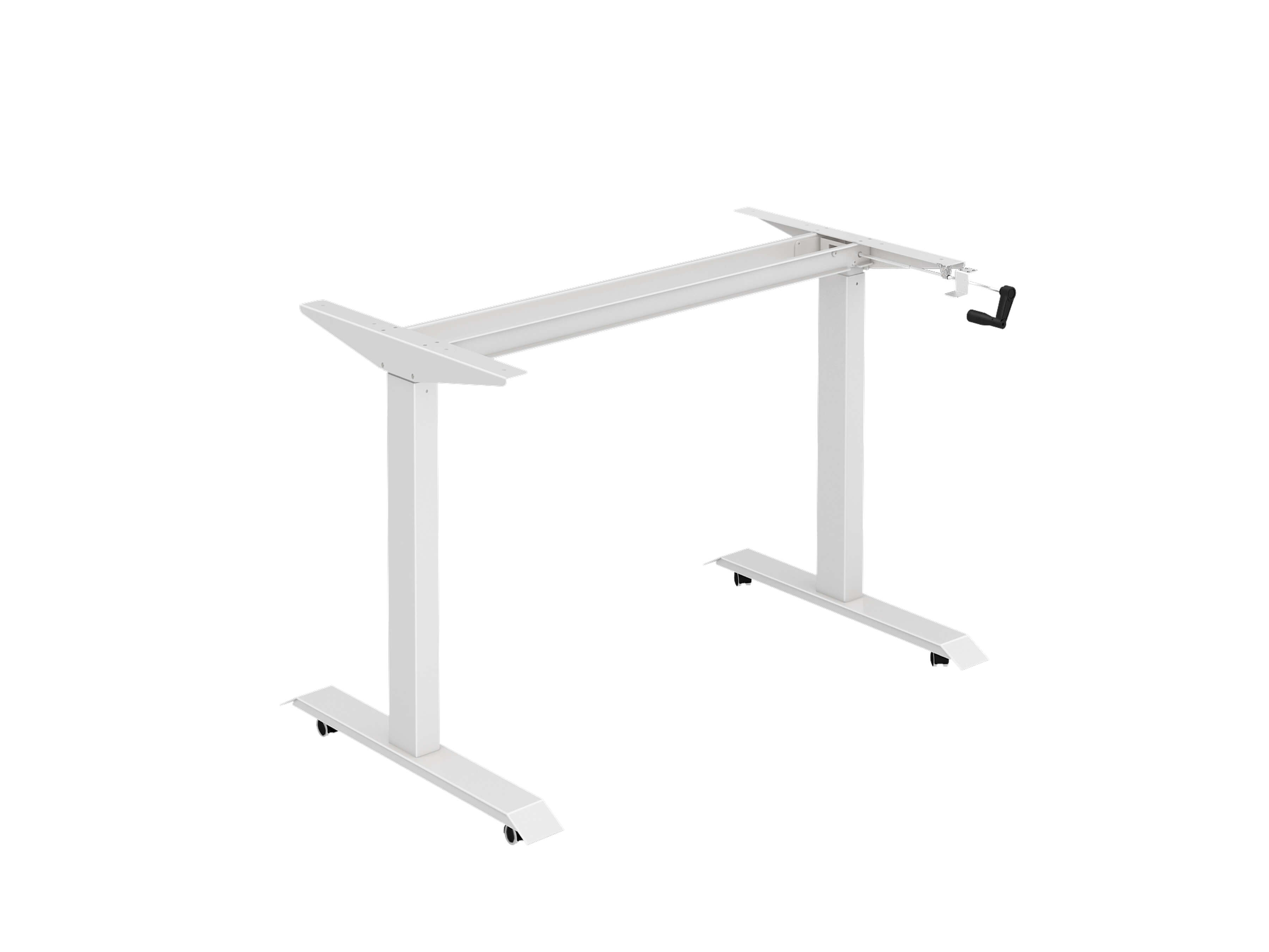 Foldable Manual Hand Crank Standing Desk