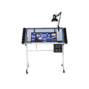 High Quality art table designing drawing painting map table kids drawing table