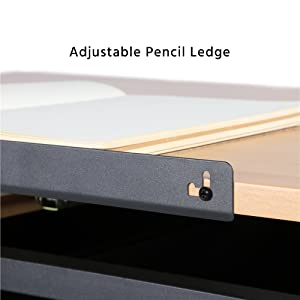 Height Adjustable Children Study Desk Table & Chair Drawing Set Bookstand Desk Engineering Drawing Table